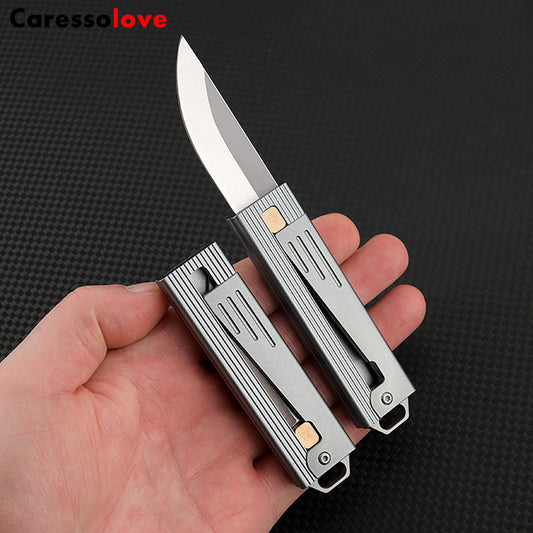 Folding Pocket Knife,Keychain Knife,Good For Camping, Hiking, Indoor And Outdoor Activities.