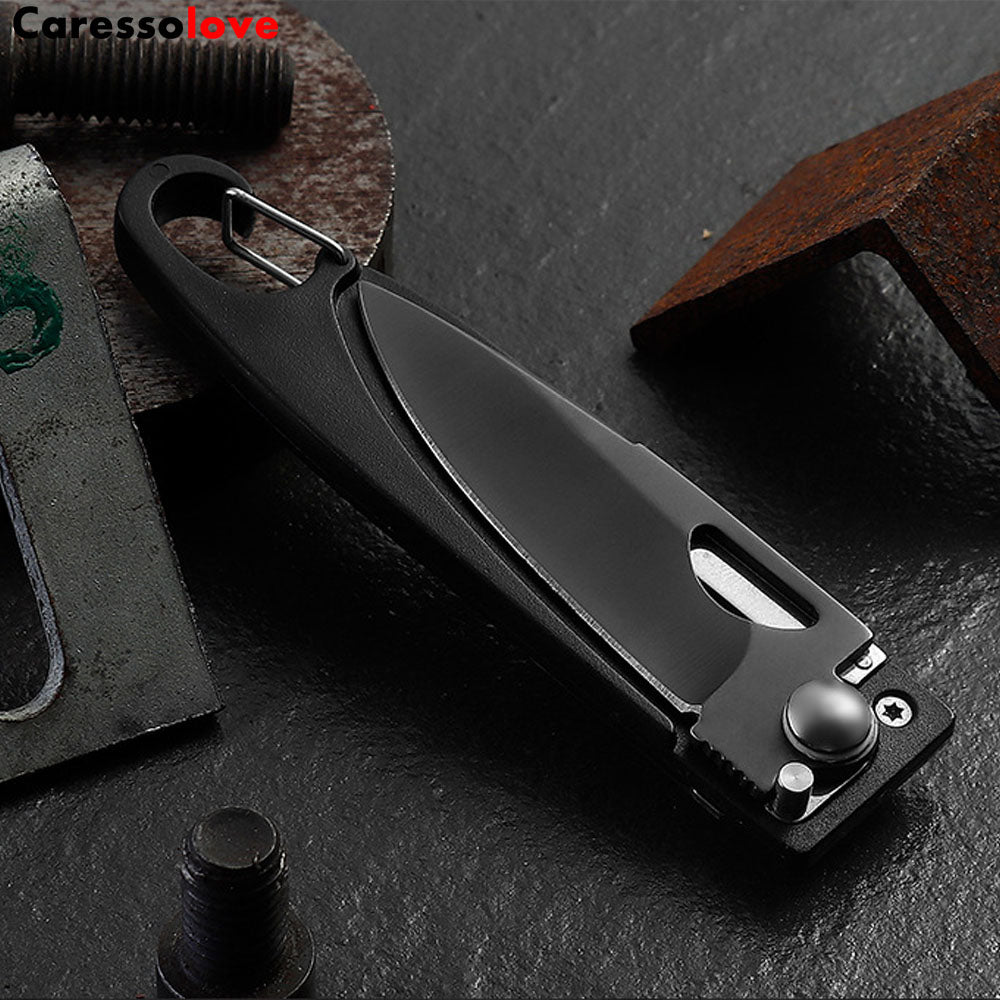 Caressolove Multifunctional Folding Pocket Knife, Everyday Carry And Outdoor Activities Multi Tool
