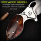 D2 & Damascus Steel Pocket Folding Knife, Outdoor Camping Survival Tool