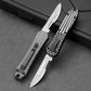 Caressolove Automatic Utility Knife, Auto Box Cutter with 10PCS Scalpel Blades, Retractable Razor Blades Pocket Knife