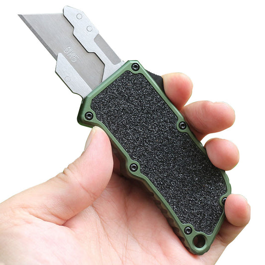 Titanium Replaceable Utility Razor Box Cutter Blade Pocket K