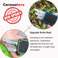 Caressolove Automatic Utility Knife, Blue Auto Retractable Box Cutter, Switch Blades Knife Push Button, Razor Blade Knife with 10PCS Blades